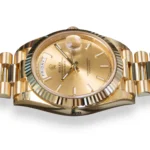 Rolex Day-Date 40 Yellow gold Champagne Dial 2016 unused unworn factory stickered for sale at calibre24.com.au